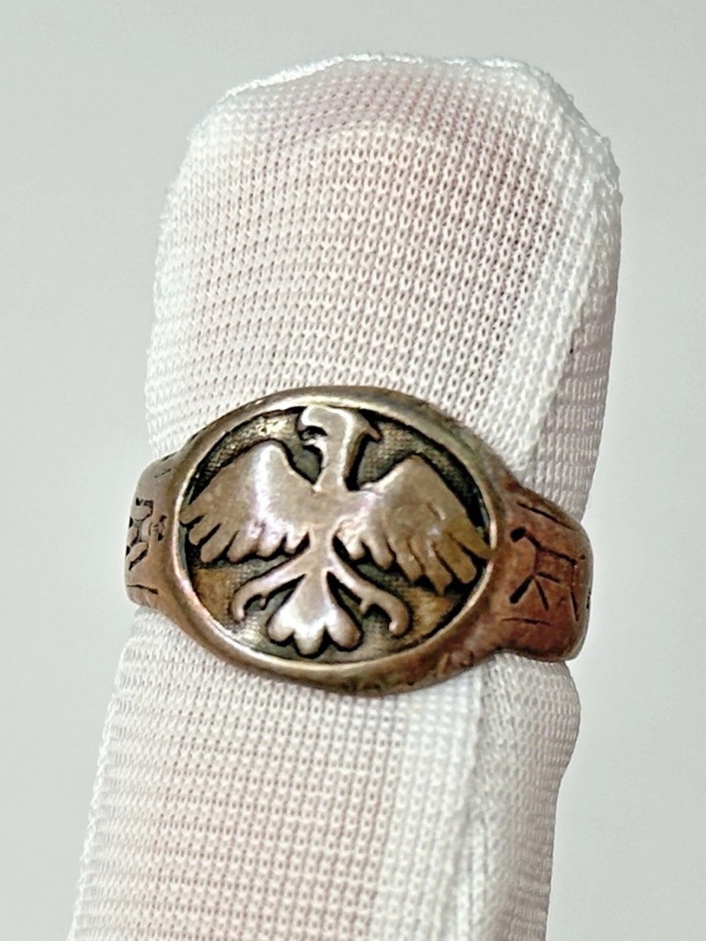 Vintage WW2 German Sterling Silver Ring 3.7 Grams Size 5